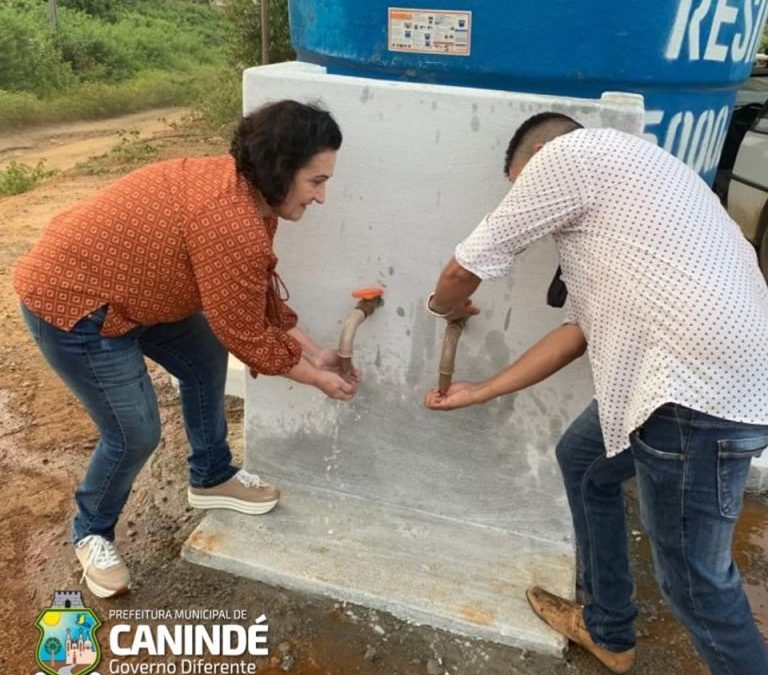Prefeitura inaugura mais um sistema de abastecimento de água