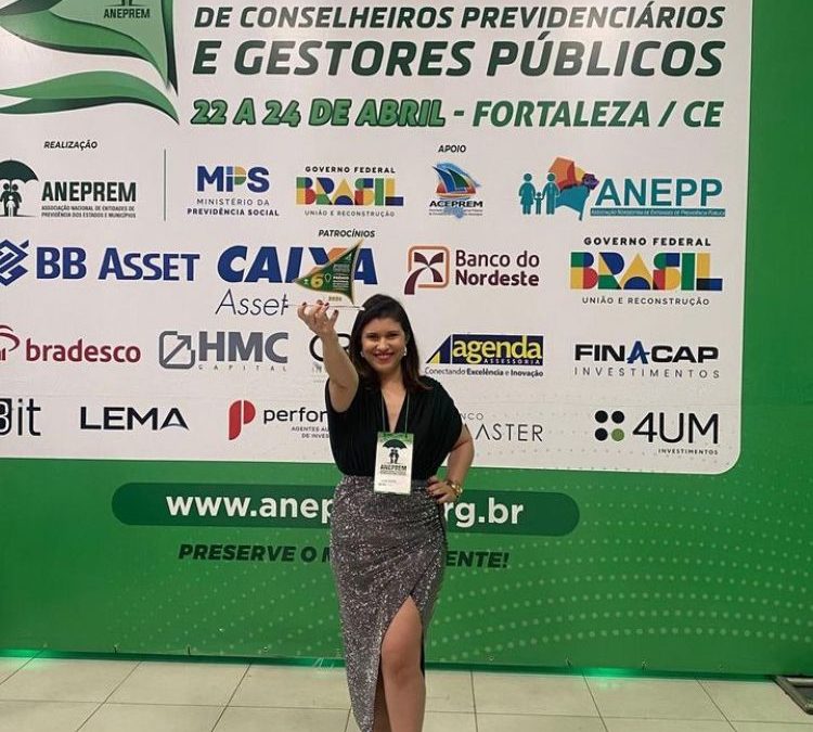 IPMC RECEBE PRÊMIO NACIONAL EM INOVAÇÃO PREVIDENCIÁRIA.
